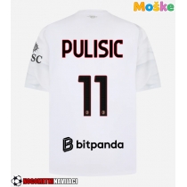Moške Nogometnih dresov AC Milan Christian Pulisic #11 Gostujoči 2026-27 Kratki rokavi